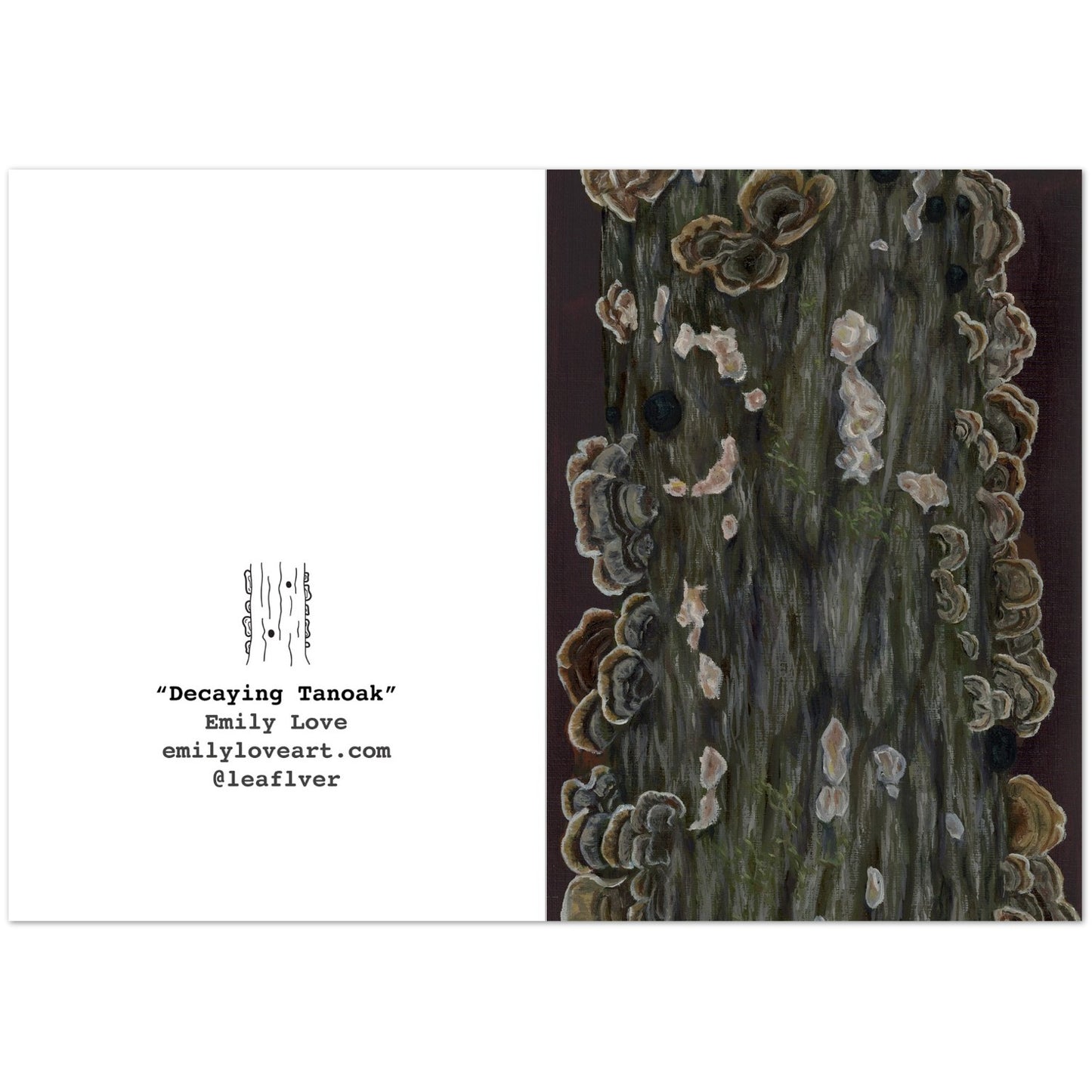 "Decaying Tanoak" Card